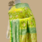 Khaddi Georgette Handloom Banarasi Saree