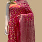 Khaddi Georgette Handloom. Banarasi Saree