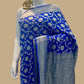 Khaddi Georgette Handloom Banarasi Saree;