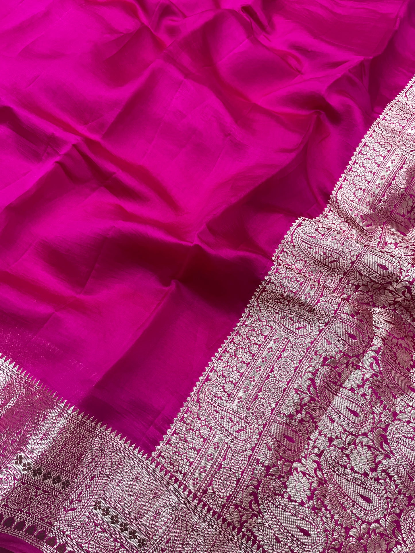 Pure Dupion Silk Banarasi Saree.