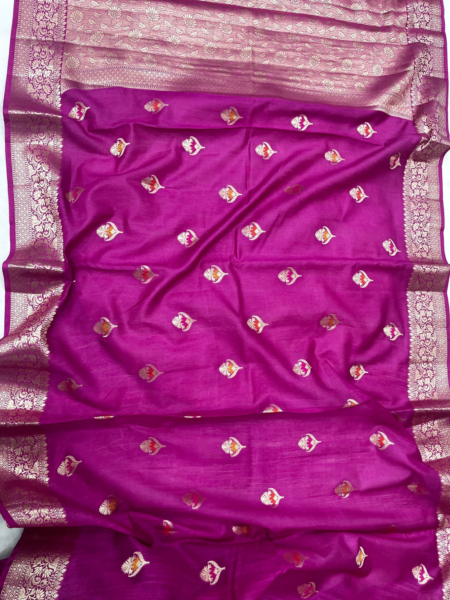 Pure Chiniya Silk Banarasi Saree