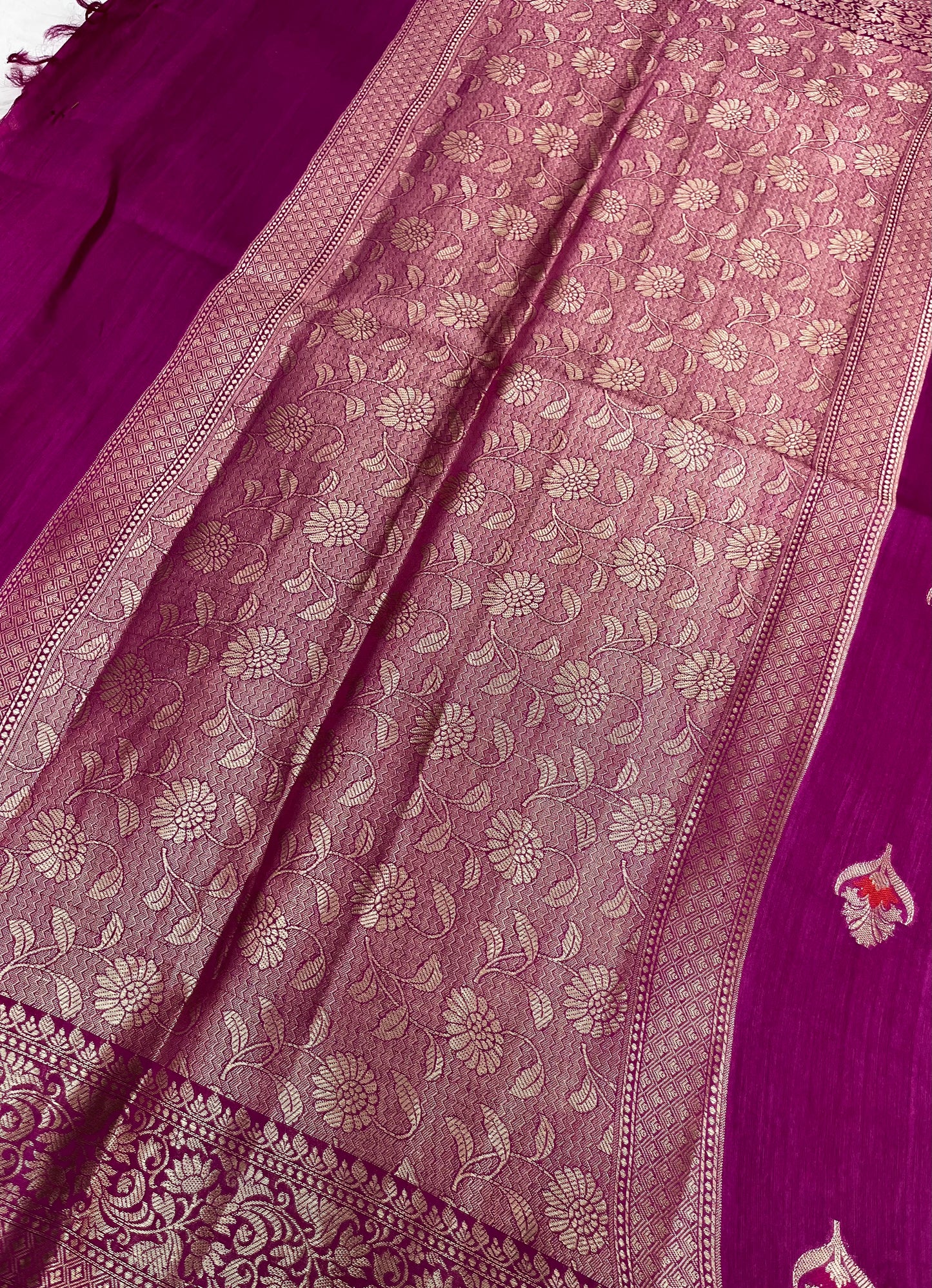 Pure Chiniya Silk Banarasi Saree