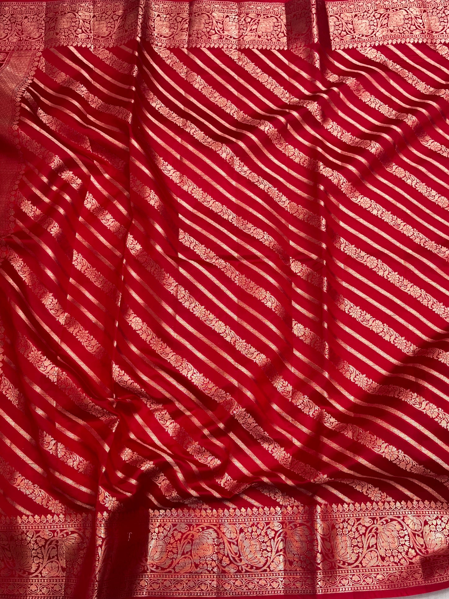 Pure Dupion Silk Banarasi Saree