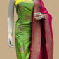 Pure Katan Silk Handlooms Banarasi Dress material Sons Roopa Kadhuwa