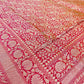 A Beautiful Pure Katan Silk Handloom Banarasi Saree -Tanchui Brocade