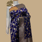 fantastic Pure Katan Silk Handloom Banarasi Saree - all Over jaal work