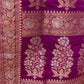 A Beautiful Pure Katan Silk Handloom Banarasi Saree - All Over Sona Rupa Jaaal Work