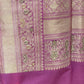 Baby Pink Pure Katan Silk Banarasi Handloom Saree kadhuwa work