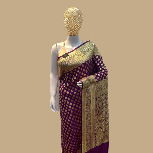 BRIDAL WOVEN BANARASI SILK SAREE