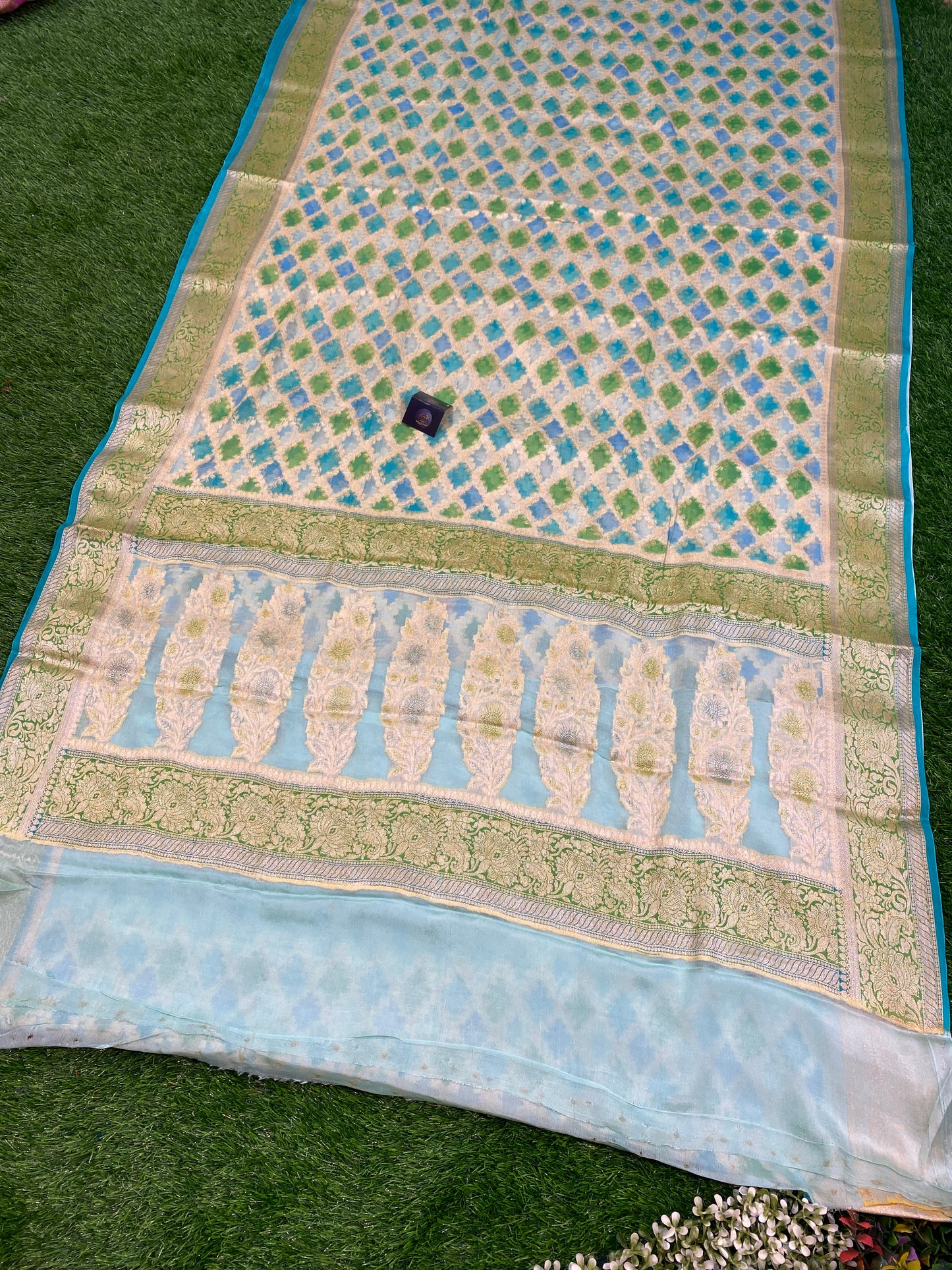 BANARASI PURE GEORGETTE CHIFFON SAREE