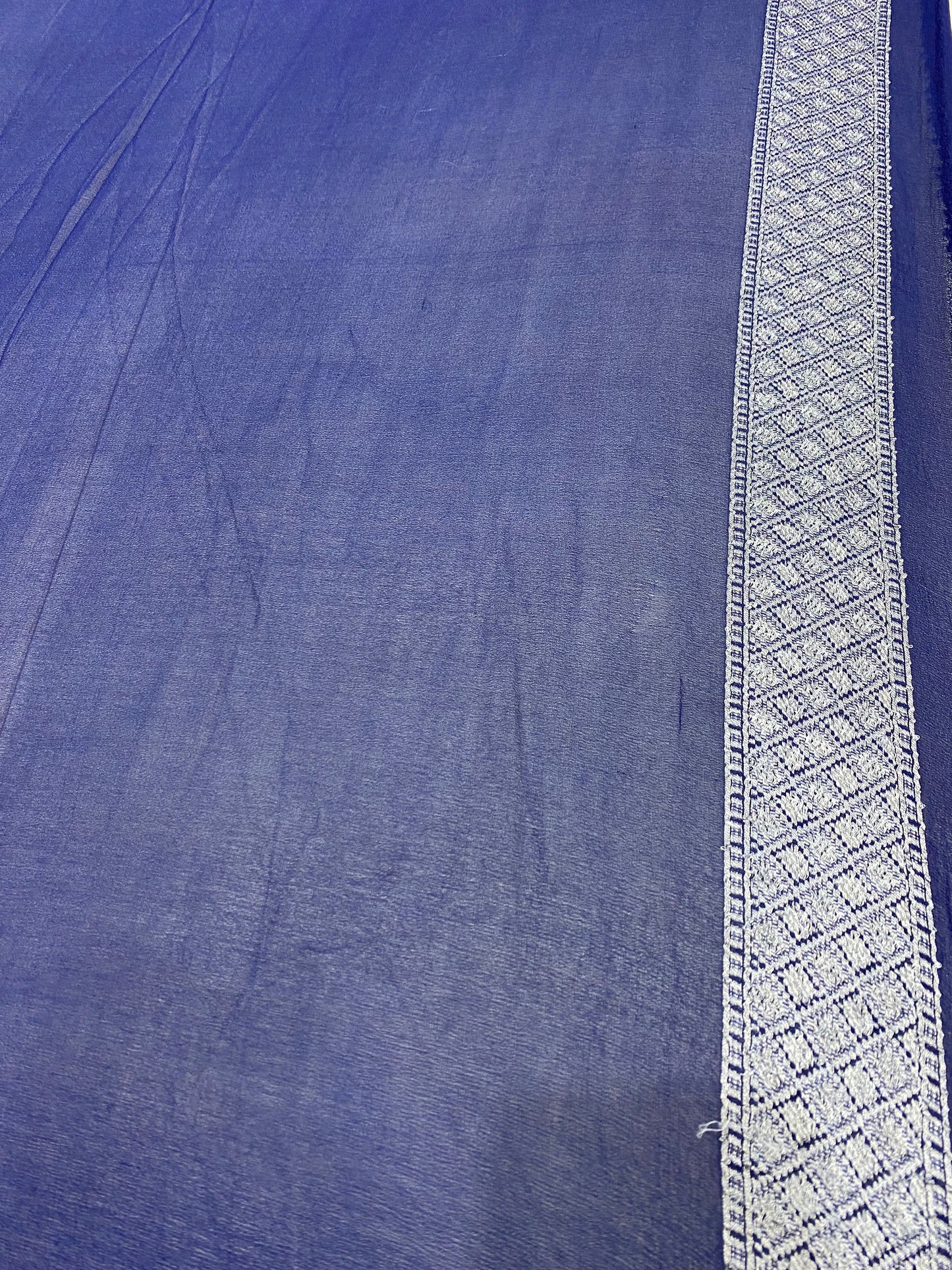 Khaddi Georgette Handloom Banarasi Saree